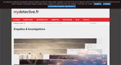 Desktop Screenshot of mydetective.fr